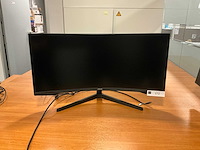 Samsung c34g55tww curved monitor 34” - afbeelding 1 van  4