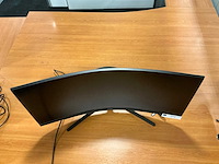 Samsung c34g55tww curved monitor 34” - afbeelding 2 van  4