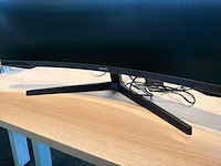 Samsung c34g55twwp curved monitor - afbeelding 2 van  5