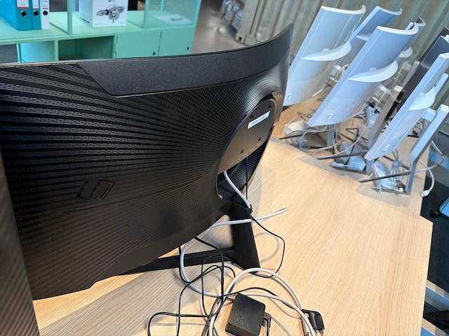 Samsung c34g55twwp curved monitor - afbeelding 3 van  5
