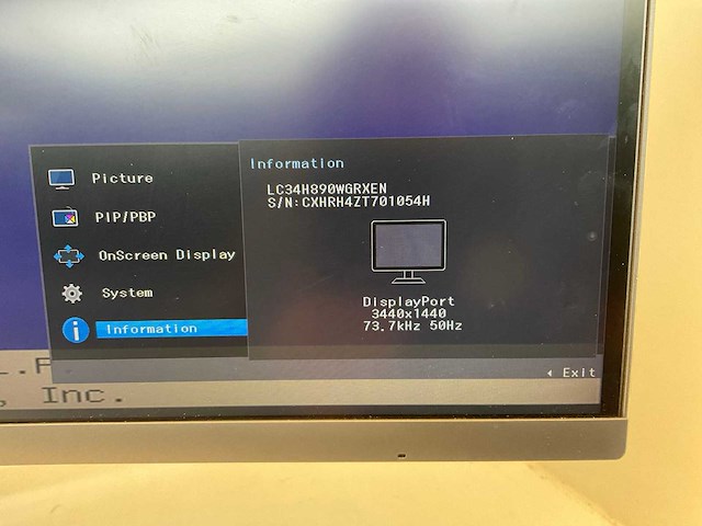 Samsung c34h890wgrxen curved monitor - afbeelding 2 van  11