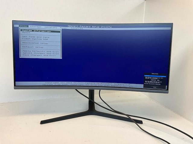 Samsung c34h890wgrxen curved monitor - afbeelding 1 van  11