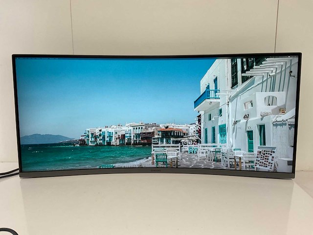 Samsung (c34h890wju) 34”, 3440x1440 (uwqhd) lcd curved monitor - afbeelding 1 van  7