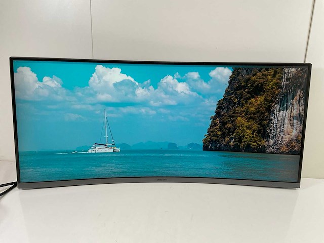 Samsung (c34h890wju) 34”, 3440x1440 (uwqhd) va lcd monitor - afbeelding 1 van  1