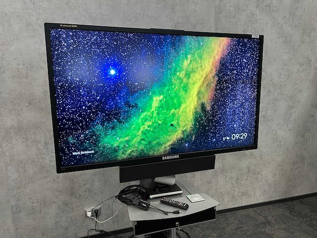 Samsung/ cisco - 55" videoconferentie systeem met verrijdbaar statief - afbeelding 7 van  13