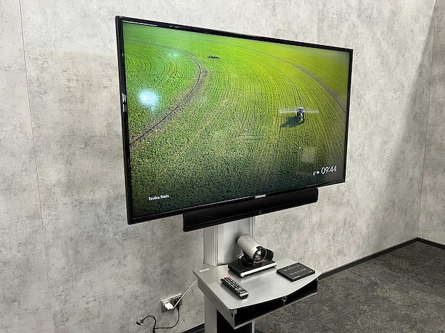 Samsung/ cisco - 55" videoconferentie systeem met verrijdbaar statief - afbeelding 3 van  3