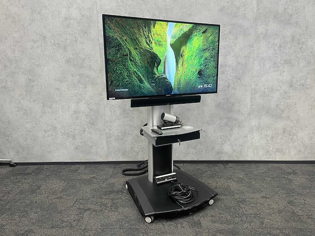 Samsung/ cisco - 55" videoconferentiesysteem met verrijdbaar statief - afbeelding 12 van  22
