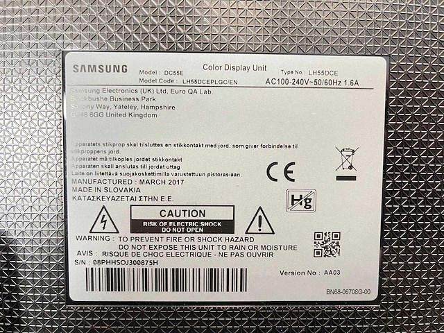 Samsung/ cisco - 55" videoconferentiesysteem met verrijdbaar statief - afbeelding 18 van  25