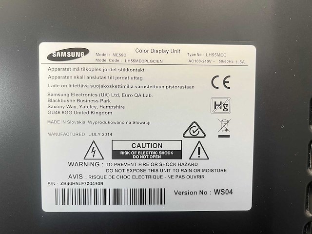 Samsung/ cisco - 55" videoconferentiesysteem - afbeelding 5 van  9