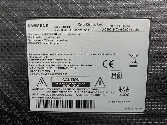 Samsung dc48e - 48" monitor met statief - afbeelding 8 van  14