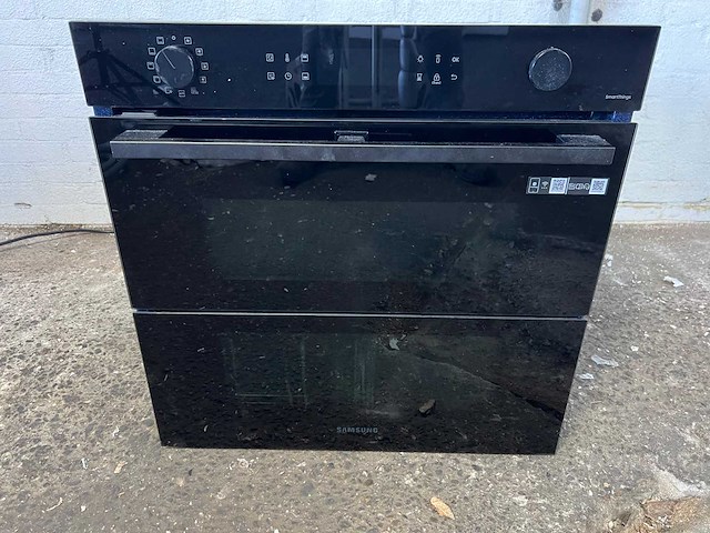 Samsung dual cook flex™ oven 4-serie nv7b4550vak/u1 - afbeelding 1 van  3