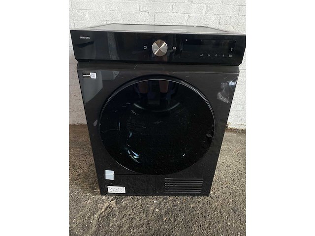 Samsung dv90db7845gb wasdroger vrijstaand voorlader 9 kg zwart - afbeelding 1 van  7