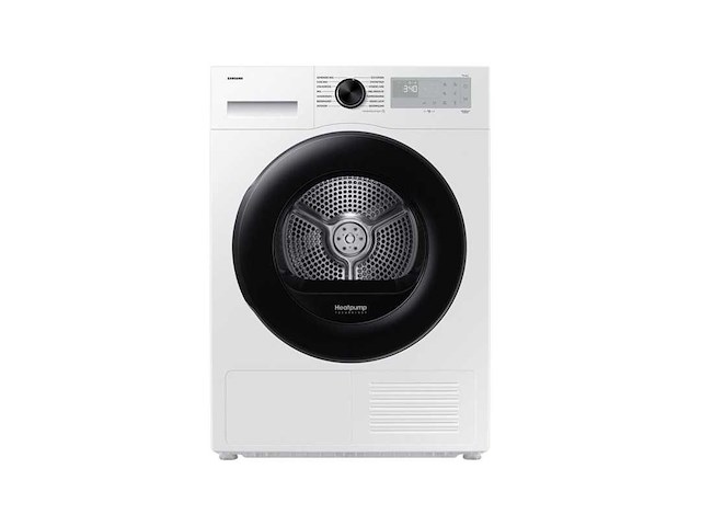 Samsung dv90dg52a0ahen 5000-serie - warmtepompdroger - 9 kg - 65 db - energielabel c - afbeelding 1 van  8