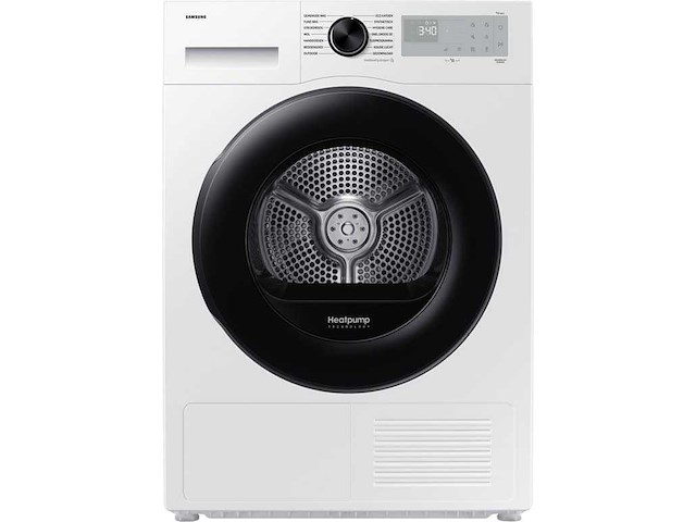 Samsung dv90dg52a0ahen 5000-serie warmtepompdroger 9 kg 65 db energielabel c frans display - afbeelding 1 van  6