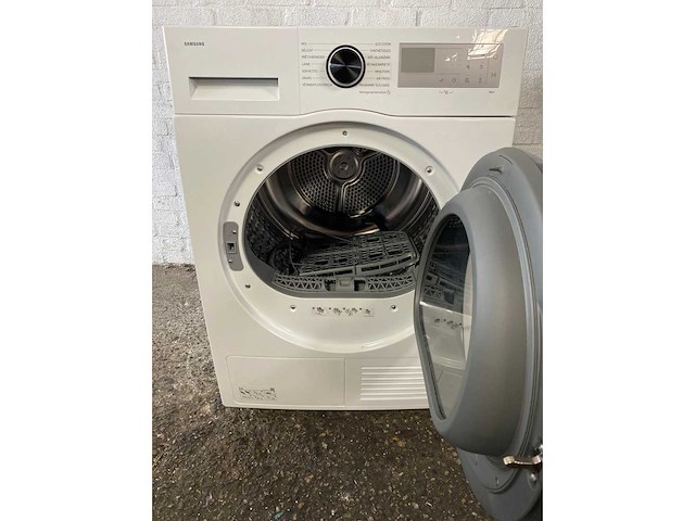 Samsung dv90dg52a0ahen 5000-serie warmtepompdroger 9 kg 65 db energielabel c frans display - afbeelding 5 van  6