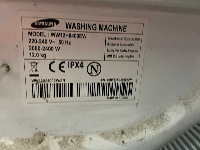 Samsung ecobubble vrtplus 12.0kg wasmachine - afbeelding 6 van  6