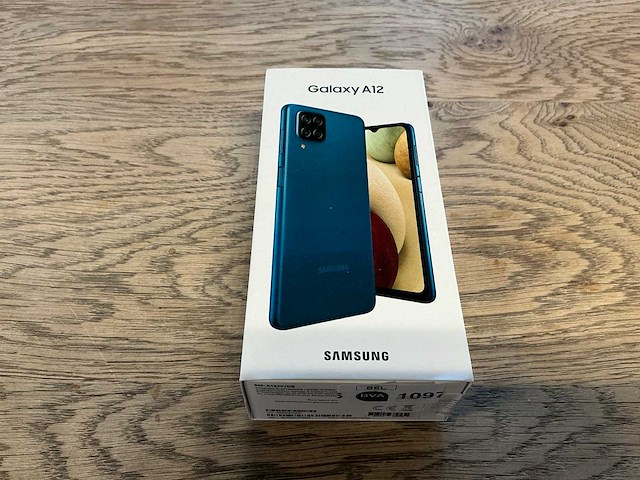 Samsung galaxy 12 64gb blauw - afbeelding 8 van  9