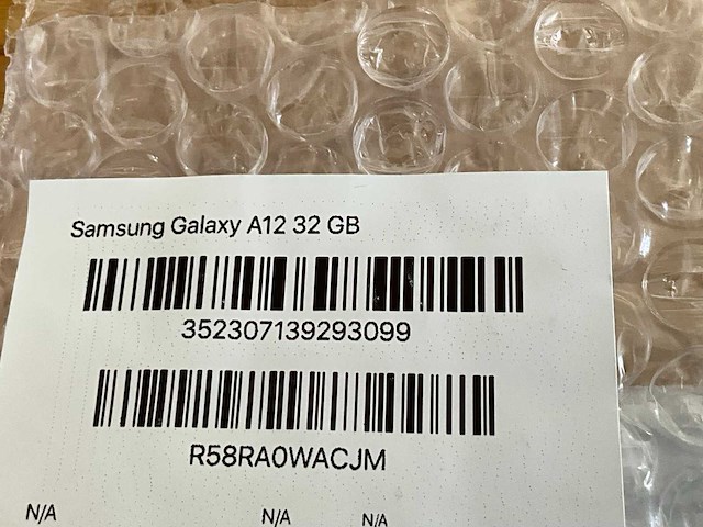 Samsung galaxy a12 32 gb mobiele telefoon - afbeelding 5 van  5