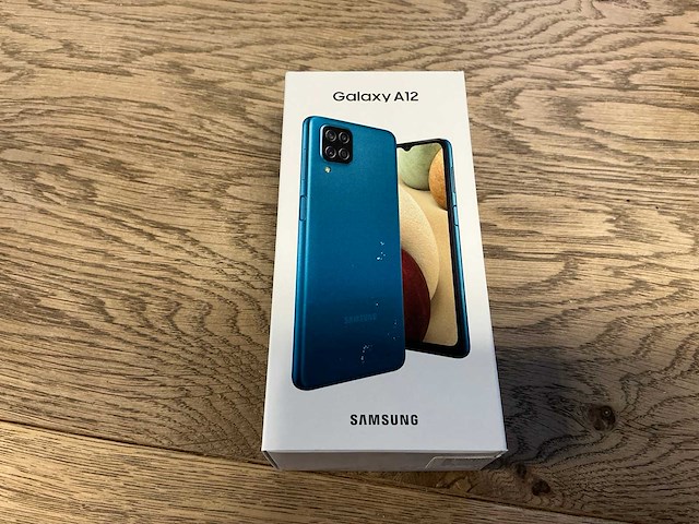 Samsung galaxy a12 64gb blauw - afbeelding 8 van  9