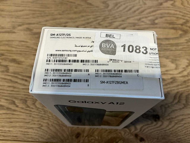 Samsung galaxy a12 64gb blauw - afbeelding 9 van  9