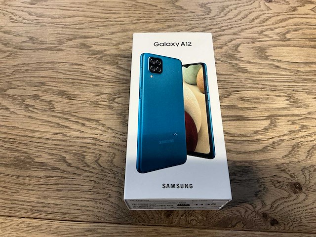 Samsung galaxy a12 64gb blauw - afbeelding 8 van  9