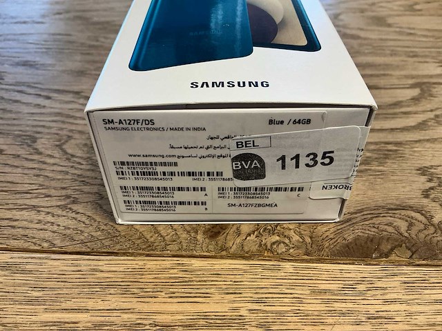 Samsung galaxy a12 64gb blauw - afbeelding 9 van  9
