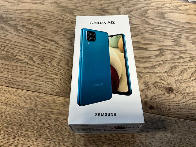 Samsung galaxy a12 64gb blauw - afbeelding 9 van  9