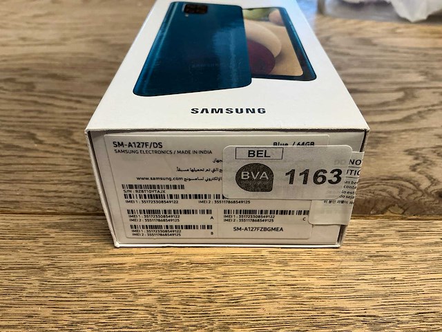 Samsung galaxy a12 64gb blauw - afbeelding 9 van  9