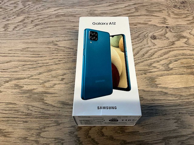 Samsung galaxy a12 64gb blauw - afbeelding 8 van  9