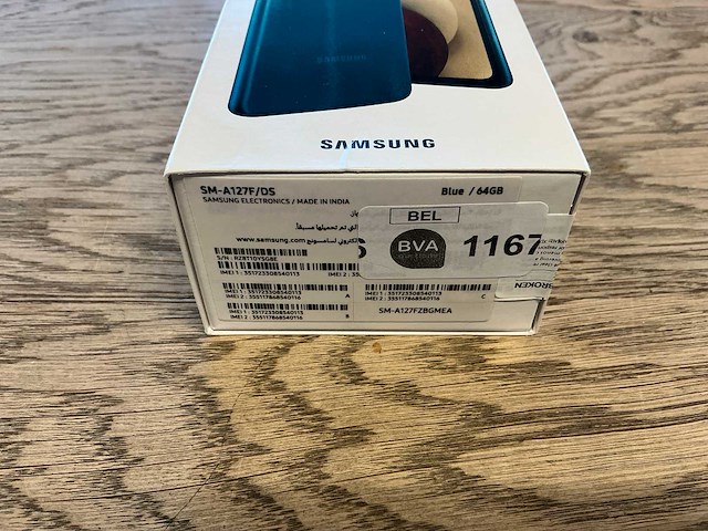 Samsung galaxy a12 64gb blauw - afbeelding 9 van  9