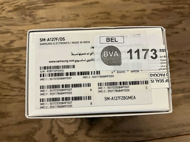 Samsung galaxy a12 64gb blauw - afbeelding 9 van  9