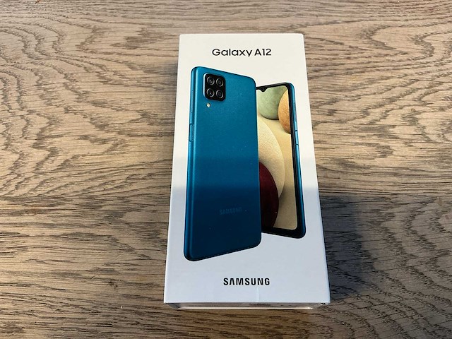 Samsung galaxy a12 64gb blauw - afbeelding 8 van  9