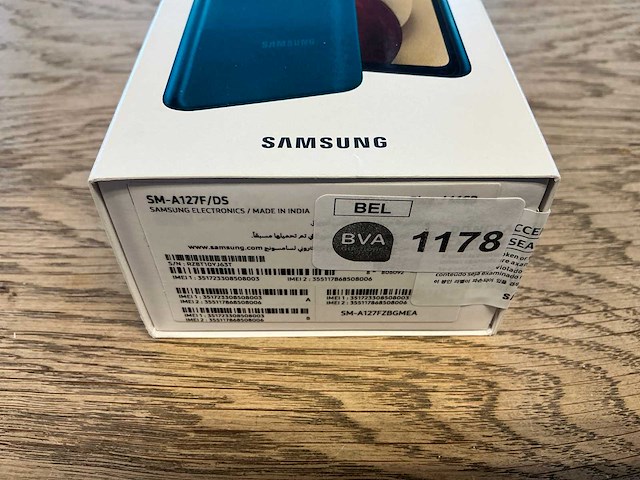 Samsung galaxy a12 64gb blauw - afbeelding 9 van  9