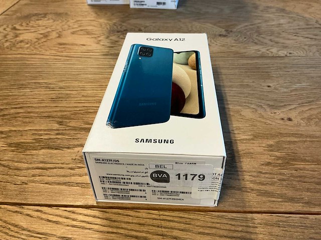 Samsung galaxy a12 64gb blauw - afbeelding 8 van  9