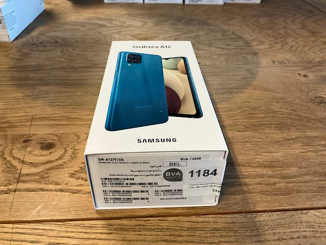 Samsung galaxy a12 64gb blauw - afbeelding 8 van  9