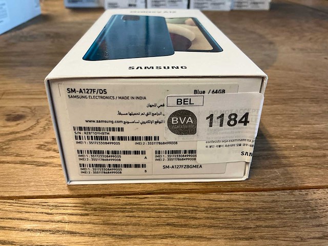 Samsung galaxy a12 64gb blauw - afbeelding 9 van  9