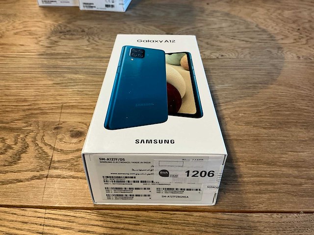 Samsung galaxy a12 64gb blauw - afbeelding 8 van  9