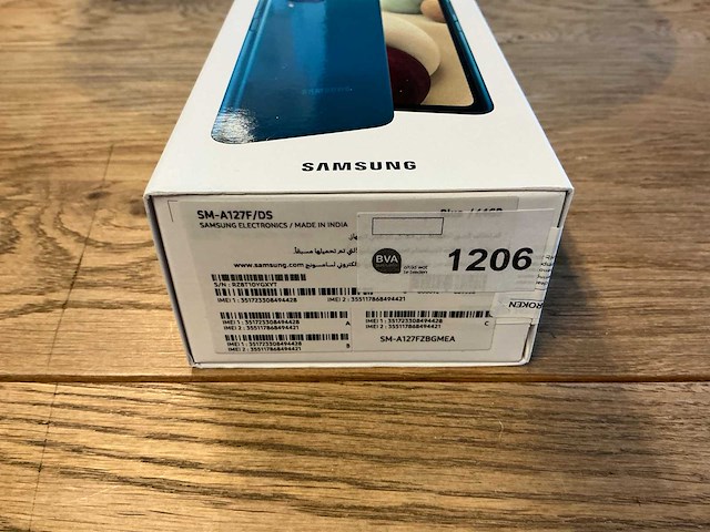 Samsung galaxy a12 64gb blauw - afbeelding 9 van  9