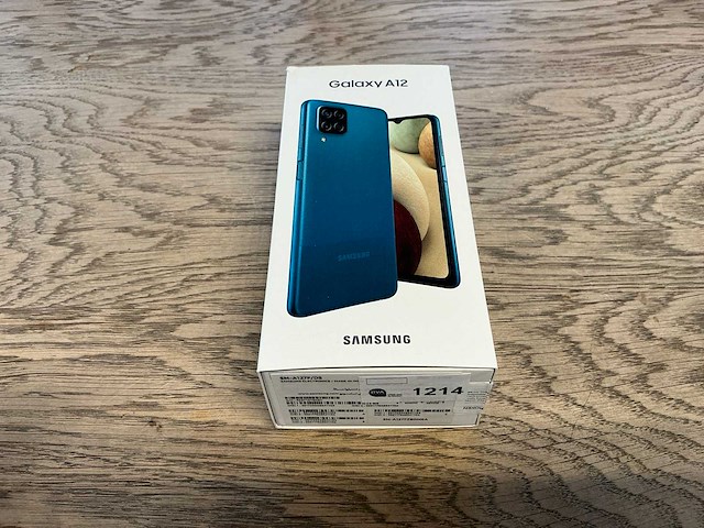 Samsung galaxy a12 64gb blauw - afbeelding 8 van  9