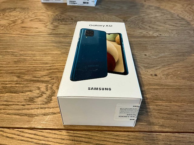 Samsung galaxy a12 64gb blauw - afbeelding 8 van  9