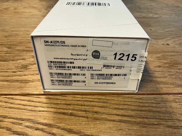 Samsung galaxy a12 64gb blauw - afbeelding 9 van  9