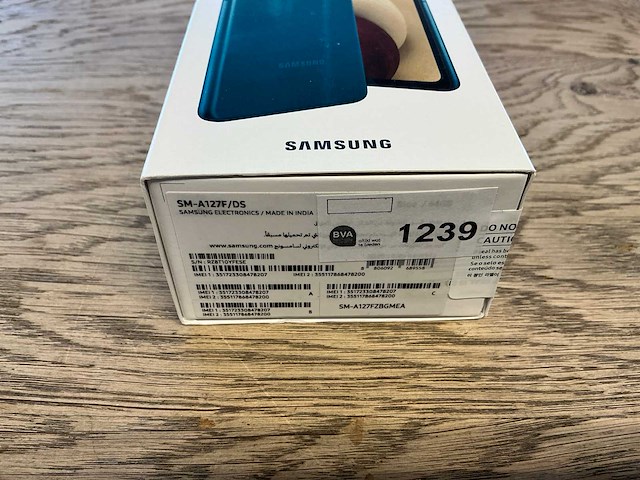 Samsung galaxy a12 64gb blauw - afbeelding 9 van  9