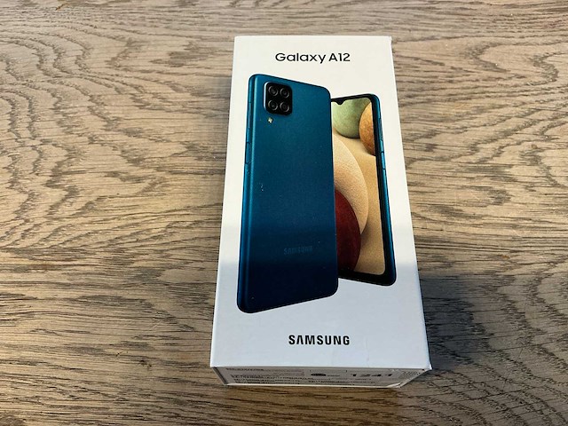 Samsung galaxy a12 64gb blauw - afbeelding 8 van  9
