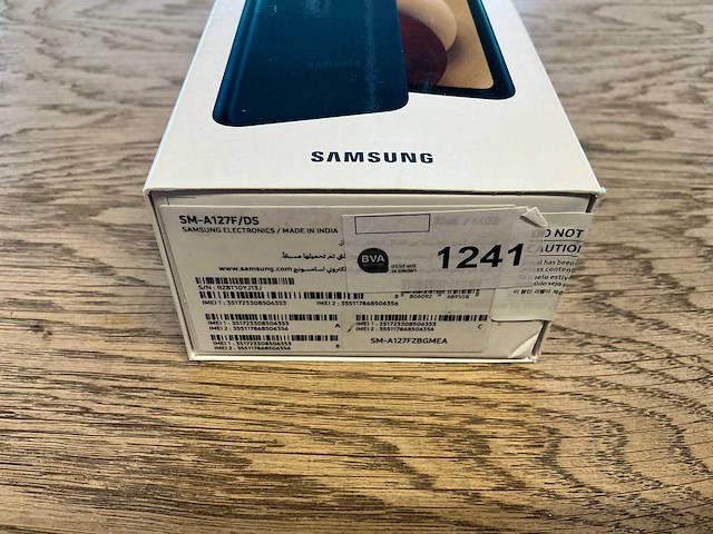 Samsung galaxy a12 64gb blauw - afbeelding 9 van  9