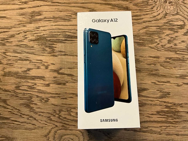Samsung galaxy a12 64gb blauw - afbeelding 8 van  9