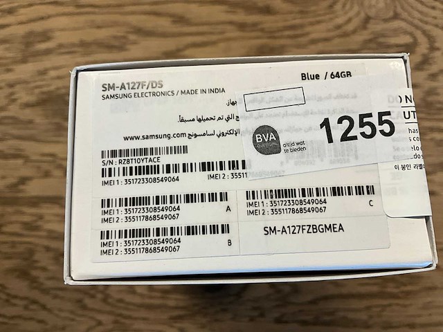 Samsung galaxy a12 64gb blauw - afbeelding 9 van  9