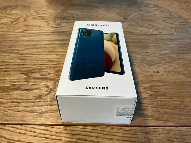 Samsung galaxy a12 64gb blauw - afbeelding 8 van  9