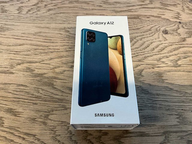 Samsung galaxy a12 64gb blauw - afbeelding 8 van  9