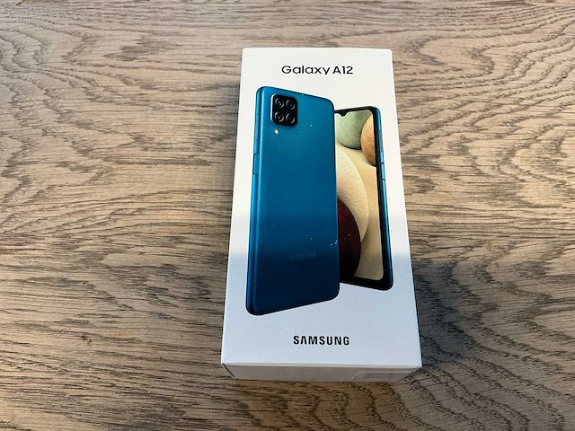 Samsung galaxy a12 64gb blauw - afbeelding 8 van  9
