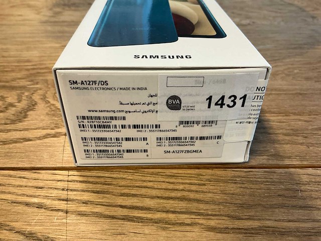 Samsung galaxy a12 64gb blauw - afbeelding 9 van  9